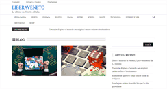 Desktop Screenshot of liberaveneto.it